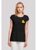 F4NT4STIC T-Shirt Yellow Rubber Duck SHORT SLEEVE in schwarz