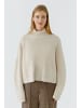 Oui Pullover in light beige mel