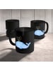 Mr. & Mrs. Panda Teetasse Wal Konfetti ohne Spruch in Schwarz