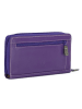 MYWALIT Geldbörse RFID Schutz Leder 20 cm in orchid