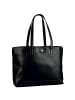 Leonhard Heyden Nizza Shopper Tasche Leder 40 cm schwarz
