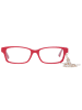 Guess Damen Optische Fassungen Rechteck Rot