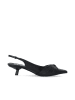 Bianco Slingbacks in Black