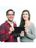 Mr. & Mrs. Panda Mousepad Otter Stein ohne Spruch in Schwarz