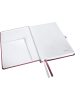 Leitz Notizbuch Style A5 80 Blatt 100g/qm kariert granat rot