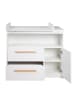 roba Set Lilo - Gitterbett 70 x 140 cm, Wickelkommode, Kinderkleiderschrank