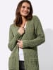 WITT WEIDEN Long-Strickjacke in khaki