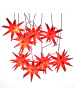 MARELIDA LED Lichterkette 3D Sterne auch für Außen L: 1,6m in rot
