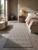 KADIMA DESIGN Teppichläufer Geometrisch pflegeleicht Wohnzimmer Schlafzimmer Flur in Beige