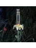 MARELIDA LED Solar Gartenstecker Blume Regenmesser in gelb - H: 84cm