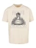 F4NT4STIC Heavy Oversize T-Shirt House Of The Dragon Throne in sand