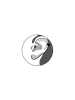 Alexander York EAR CUFF in Gold aus 925 Sterling Silber in silber