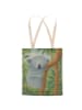 Mr. & Mrs. Panda Tote Bag Koalabär Design ohne Spruch in Weiß