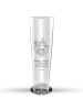 Mr. & Mrs. Panda Bierglas Fledermaus Zauberer mit Spruch in Transparent