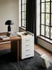 KADIMA DESIGN Rollcontainer WL5.748 40 x 70,5 x 33 cm , Schreibtisch-Container in Weiß