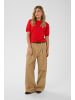 SAINT TROPEZ Strickpullover MilaSZ Classic fit in Valiant Poppy
