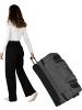 normani Reisetrolley 120-150 L Gigaro in Grau/Schwarz