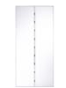 EASYmaxx Moskitonetz 100x210cm weiß Magic Klick  Weiß