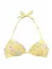 Sunseeker Push-Up-Bikini-Top in gelb-bedruckt