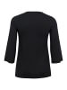 KAFFE curve T-shirt KCwinni A-shape in Black Deep