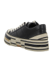 Rebecca White Plateau Sneaker in Schwarz