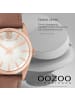 Oozoo Analog-Armbanduhr Oozoo Timepieces braun mittel (ca. 33mm)