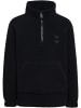 Hummel Halbreißverschluss Sweatshirt Hmljr Martini Kinder in BLACK BEAUTY
