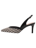 Tamaris Slingpumps in BLACK COMB