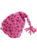 Playshoes "Fleece-Zipfelmütze Sterne" in Pink