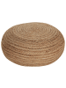 Beliani Pouf TIFELT in Beige - (W) 50 x (H) 20 x (L) 50 cm