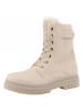 Tom Tailor Schnürstiefel  in Beige