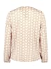 CARTOON Casual-Bluse mit Muster in Blue/Apricot