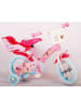 Volare Kinderfahrrad Disney Princess für Mädchen 12 Zoll Kinderrad in Pink 3 Jahre