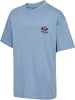 Hummel T-Shirt Hmlloose Lebensstil Kinder in FADED DENIM