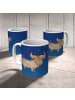 Mr. & Mrs. Panda Kunststoffbecher Sternzeichen Stier ohne Spruch in Sternenhimmel Blau