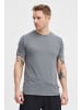 North Bend T-Shirt NBElwin M S/S Tee in Grau