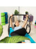 relaxdays Bauchtrainer in Schwarz - (B)70 x (H)66 x (T)70 cm