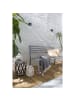 home24 home24 Gartenbank Silber - Stahl pulverbeschichtet - 128 x 81 x 56 cm in Silber