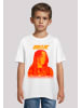 F4NT4STIC T-Shirt Billie Eilish Portrait in weiß