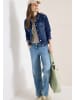Cecil Jeansjacke mit Brusttaschen und Knöpfen in Blau