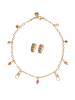 faina Women Jewelry Set in gold