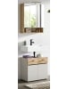 Inn.Furn Badmöbel-Set Kaschmir, Evoke Eiche 2-teilig 60 cm, modernes Design