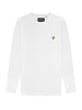 Lyle & Scott Langarmshirt in Weiß