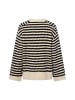 edited Strickpullover Lennon in beige schwarz - 0001
