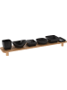 Excellent Houseware Servier-Set in schwarz