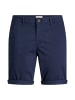 JACK & JONES PLUS Chino Shorts in Navy Blazer