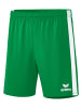erima Retro Star Shorts in smaragd/weiss