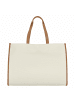 Lacoste Heritage Canvas - Shopper L 17" 40 cm in natural tan