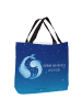 Mr. & Mrs. Panda Schultasche Sternzeichen Fische mit Spruch in Sternenhimmel Blau