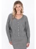 DreiMaster Vintage Cardigan in grey melange